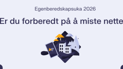 Lenke til artikkel: Egenberedskapsuka er en informasjonsuke med tema «Hvis mobil og internett ikke virker». Er du forberedt?