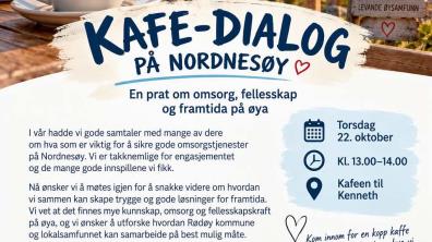 Lenke til artikkel: Kafe-dialog med tema: Omsorgstjenester på Gjerdøy og Nordnesøy